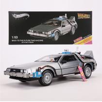 Miniatura Carro Delorean DMC12 De Volta Para Futuro Part 2 Escala 1/18