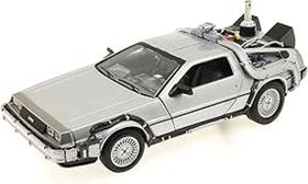 Miniatura Carro Delorean Time Machine - "Back To The Future 2" - 1:24 - Welly Miniatura Carro Delorean Time Machine - "Back To The Future 2" - 1:24 - Welly