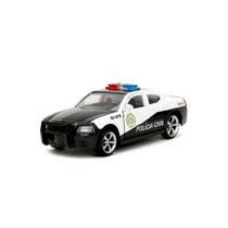 Miniatura Carro Dodge Charger Polícia Civil 2006 Velozes E Furiosos 1/32 Jada 33666