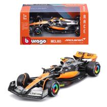 Miniatura carro f1 lando norris mclaren mcl60 2023 1/43 bburago