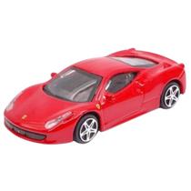 Miniatura Carro Ferrari 458 Itália Race E Play 1/43 Vermelho Bburago 36001