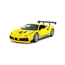 Miniatura Carro Ferrari 488 Challenge Racing 1:24 Bburago Miniatura Carro Ferrari 488 Challenge Racing 1:24 Bburago
