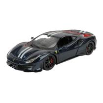 Miniatura Carro Ferrari 488 Pista 1:24 BBurago Miniatura Carro Ferrari 488 Pista 1:24 BBurago
