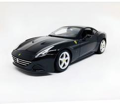 Miniatura Carro Ferrari California T (Closed Top) - Race e Play - Preto - 1:18 - Burago Miniatura Carro Ferrari California T (Closed Top) - Race e Play - Preto - 1:18 - Burago