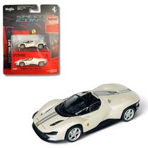 Miniatura Carro Ferrari Daytona Sp3 Branco Speed Icons