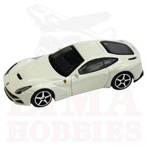 Miniatura Carro Ferrari F12 Berlinetta 1/64 Branco Bburago 56000