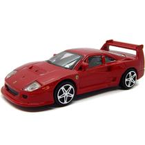 Miniatura Carro Ferrari F40 Competizione 1/43 Vermelho Bburago 36001