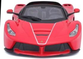 Miniatura Carro Ferrari LaFerrari Aperta - Vermelha - Race e Play - 1:24 - Burago Miniatura Carro Ferrari LaFerrari Aperta - Vermelha - Race e Play - 1:24 - Burago