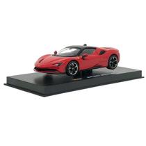 Miniatura Carro Ferrari SF90 Stradale Vermelho 1/43 Burago 36911