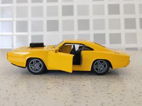 Miniatura Carro Filme Velozes e Furiosos Toretto Dodge Modelo 1970 4 Cores