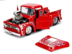 Miniatura Carro Ford F-100 Pickup (1956) - Just Trucks -1:24 - Jada Toys