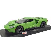 Miniatura Carro Ford GT 2017 Verde 1/18 Maisto 31384