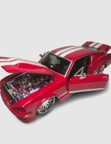 Miniatura Carro Ford Mustang Gt 1967 1/24 Vermelho - Maisto Miniatura Carro Ford Mustang Gt 1967 1/24 Vermelho - Maisto