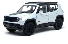 Miniatura Carro Jeep Renegade Trailhawk (2016) - Prata - 1:32 - Welly