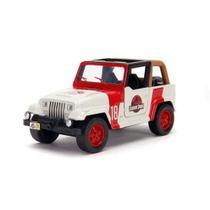 Miniatura Carro Jeep Wrangler 1992 Jurassic World 1/32 Jada 32129