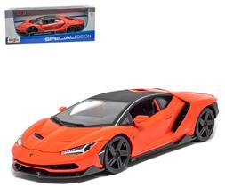 Miniatura Carro Lamborghini Centenário - Laranja - 1:18 - Maisto