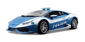 Miniatura Carro Lamborghini Huracan Lp 610-4 Policia 1/18 Plus Bburago 11041