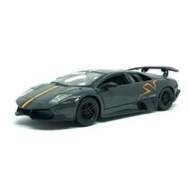 Miniatura Carro Lamborghini Murcielago Lp 670-4 Sv 1/24 Plus Cinza Bburago 22120 Miniatura Carro Lamborghini Murcielago Lp 670-4 Sv 1/24 Plus Cinza Bburago 22120
