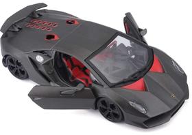 Miniatura Carro Lamborghini Sesto Elemento 1/24 Plus Cinza Bburago Miniatura Carro Lamborghini Sesto Elemento 1/24 Plus Cinza Bburago