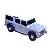 Miniatura Carro Land Rover Defender Mod.08 Prata 1:87 HO Dio Studios