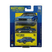 Miniatura Carro Matchbox Coll 1988 Chevy Monte Carlo LS 1:64