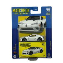 Miniatura Carro Matchbox Collectors 2012 Lexus LFA 1:64