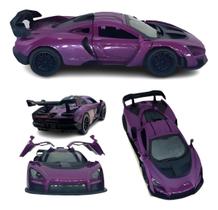Miniatura Carro Metal Esportivo Mclaren brinquedo Friccao Miniatura Carro Metal Esportivo Mclaren brinquedo Friccao