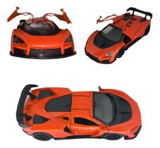 Miniatura Carro Metal Esportivo Mclaren brinquedo Friccao