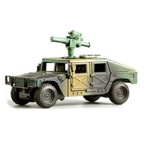 Miniatura Carro Militar Jeep Hammer Exército 1/32 Fricção - ARMY GUARD