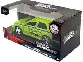Miniatura Carro Mitsubishi Lancer Evolution VII - Brian's - Velozes e Furiosos - 1:32 - Jada Toys