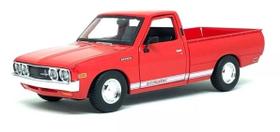Miniatura Carro Nissan Datsun 620 Pickup 1973 1/24 Vermelho - Maisto Miniatura Carro Nissan Datsun 620 Pickup 1973 1/24 Vermelho - Maisto