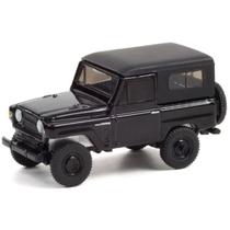Miniatura Carro Nissan Patrulha 1970 1/64 Preto Greenlight Gre28070