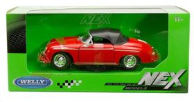 Miniatura Carro Porsche 356A Speedster (1959) - 1:24 - Welly Miniatura Carro Porsche 356A Speedster (1959) - 1:24 - Welly