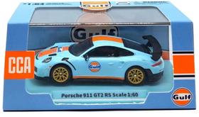 Miniatura Carro Porsche 911 GT2 RS - Gulf - Azul - 1:60 - California Toys