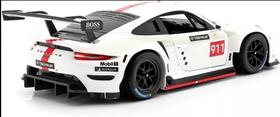 Miniatura Carro Porsche 911 RSR GT 911 - Branco - 1:24 - Burago Miniatura Carro Porsche 911 RSR GT 911 - Branco - 1:24 - Burago
