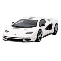 Miniatura Carro Street Fire Lamborghini Countach Lpi 800-4 1/43 Branco Bburago 30001