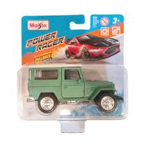 Miniatura Carro Toyota Bandeirante FJ40 Verde 1/43 Maisto 25001