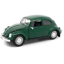 Miniatura Carro Volkswagen Beetle Fusca 1/24 Verde