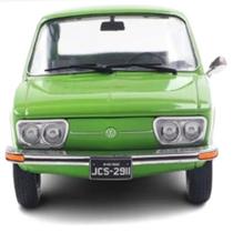 Miniatura Carro Volkswagen Brasília (1976) - Verde - 1:24 - California Toys Miniatura Carro Volkswagen Brasília (1976) - Verde - 1:24 - California Toys
