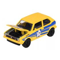 Miniatura Carro Volkswagen Golf Mk I 1/64 Amarelo Majorette Miniatura Carro Volkswagen Golf Mk I 1/64 Amarelo Majorette