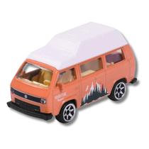 Miniatura Carro Volkswagen Kombi Van T3 1/64 Laranja Majorette