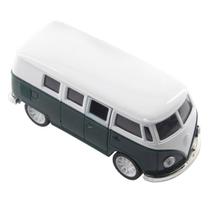 Miniatura Carro Volkswagen Kombi Verde Miniatura Carro Volkswagen Kombi Verde
