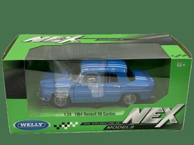 Miniatura Carro Welly 1964 Renault R8 Gordini 1:24