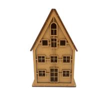 Miniatura casa suculenta m2 l7 x c6 x a9