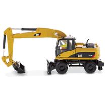 Miniatura Caterpillar 1/87 Escavadeira De Rodas M318D Metal cor:amarelo