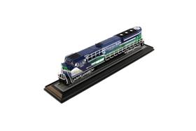Miniatura caterpillar trem locomotive sd70 ace-t4 1/87