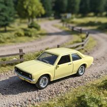 Miniatura Chevette 1975 Metal Pneus De Borracha 1/64 Cks Cor:Amarelo