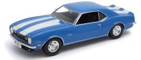 Miniatura Chevrolet Camaro 1968 z28 welly escala 1:24