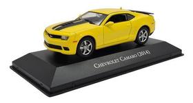 Miniatura Chevrolet Camaro Amarelo Metal 1:43