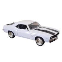 Miniatura Chevrolet Camaro SS 1969 RMZ 1:36 Metal e Fricção Branco